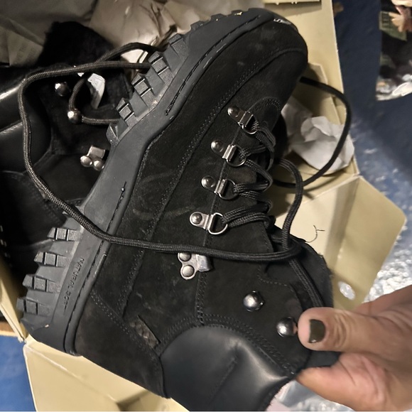 Woden IRIS TRACK LEATHER - BLACK Aarhus Denmark - Picture 3 of 4